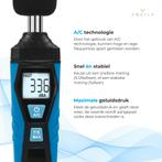 Aquila Decibelmeter – Nauwkeurige Geluidsmeter 30-130 dB, Verzenden, Nieuw, Geluid