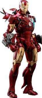 Iron Man Mark 3 (Version 2.0) 1:6 Scale Figure - Hot Toys -, Verzamelen, Beelden en Beeldjes, Nieuw, Ophalen of Verzenden