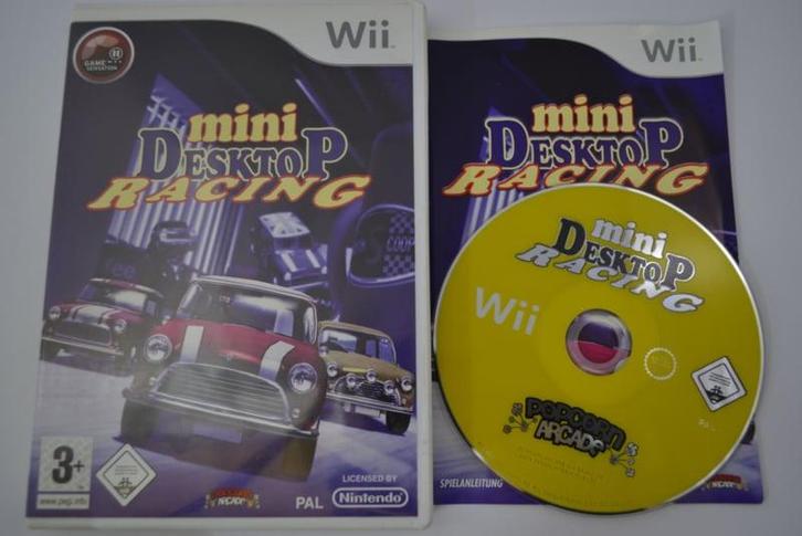 Mini Desktop Racing (Wii NOE), Spelcomputers en Games, Games | Nintendo Wii, 1 speler, Zo goed als nieuw, Verzenden