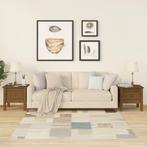 vidaXL Bijzettafels 2 st 40x40x39 cm massief grenenhout, Huis en Inrichting, Tafels | Bijzettafels, Verzenden, Nieuw, Minder dan 45 cm