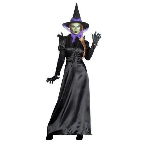 Halloween Kostuum Dames Heks 2 delig, Hobby en Vrije tijd, Feestartikelen, Nieuw, Verzenden