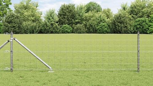 vidaXL Euro Fence met 13 Spijkerpalen 0.4x50 m, Tuin en Terras, Schuttingen, Nieuw, IJzer, Verzenden
