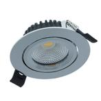 LED Inbouwspot - Varda - slim-fit - 5w - dim2warm - Chrome, Ophalen of Verzenden, Nieuw
