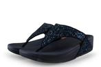 Fitflop Slippers in maat 37 Blauw | 10% extra korting, Slippers, Zo goed als nieuw, Fitflop, Verzenden