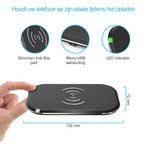 Draadloze oplader pad met 3 spoelen 10W - Wireless Charger, Ophalen of Verzenden, Nieuw