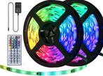 Aigostar 10WNQ - 2x5 Meter Led Strip - RGB - 44 Toetsen - Af, Verzenden, Nieuw