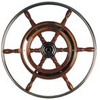 STUURWIEL TYPE-3 MAHONIE 80 CM, Watersport en Boten, Ophalen of Verzenden, Nieuw, Zeilboot of Motorboot