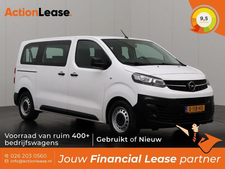 Opel Vivaro Combi  2021 €312 per maand, Auto's, Bestelauto's, Te koop, Zwart, Handgeschakeld, Financial lease, BTW verrekenbaar