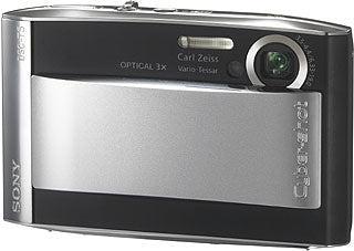 Sony Cyber-shot DSC-T5 Digitale Compact Camera - Zwart/Zilve, Audio, Tv en Foto, Fotocamera's Digitaal, Zo goed als nieuw, Verzenden