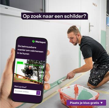 Op zoek naar een schilder? Plaats je klus gratis beschikbaar voor biedingen