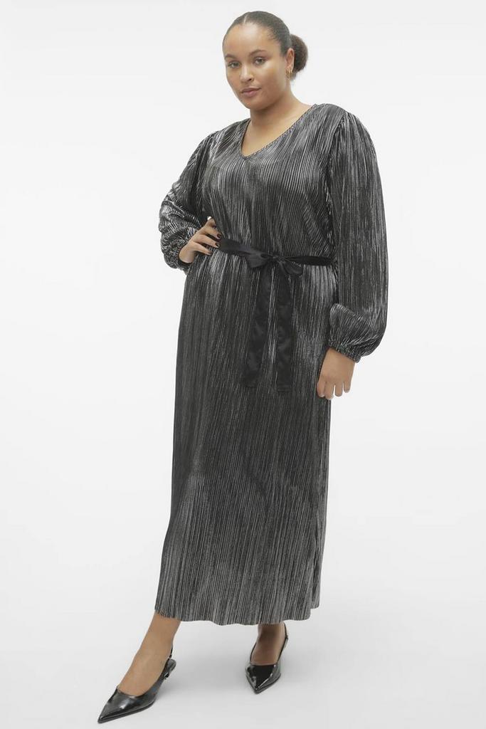 VERO MODA curve jurk ELLA lang Maat:, Kleding | Dames, Jurken, Overige kleuren, Nieuw, Verzenden