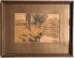 Maurits van der Valk (1857-1935) - Koeien in de wei