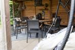 Ronde Tuintafel Arezzo Polywood Ø 120 cm Lesli Living, Tuin en Terras, Tuintafels, Verzenden, Nieuw
