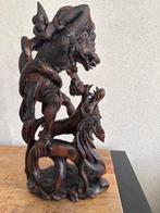 Sculptuur Hanuman en Naga - Bali - Indonesië (Zonder