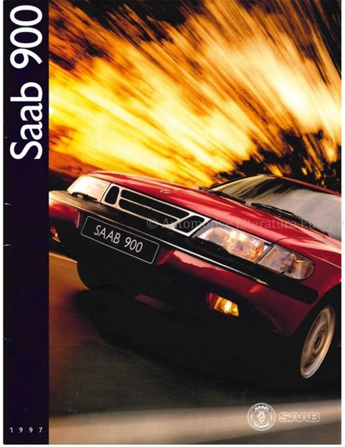 1997 SAAB 900 BROCHURE NEDERLANDS, Boeken, Auto's | Folders en Tijdschriften