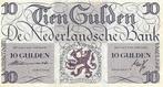 Bankbiljet 10 gulden 1945I Lieftincktientje Prachtig, Postzegels en Munten, Bankbiljetten | Nederland, Verzenden