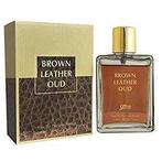 Brown Leather Oud for him and her by Saffron, Nieuw, Verzenden