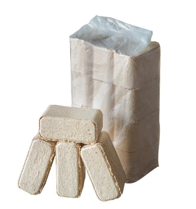 RUF Briketten (480 kg) | Berkzaagsel, Tuin en Terras, Haardhout, Blokken, Minder dan 3 m³, Verzenden