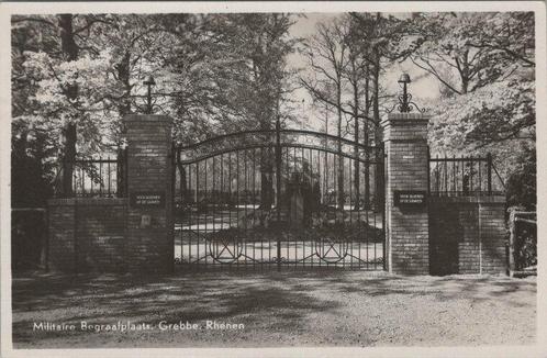 RHENEN - Militaire Begraafplaats Grebbe, Verzamelen, Ansichtkaarten | Nederland, Verzenden
