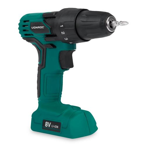 Accuboormachine 8V | Incl. oplader en 50mm dubbele, Doe-het-zelf en Verbouw, Gereedschap | Boormachines, Nieuw, Verzenden