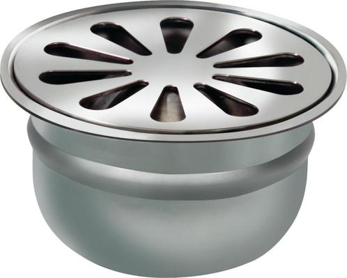 Ronde Afvoerput | RVS | ø 100 mm | 18 l/min HorecaTraders, Zakelijke goederen, Horeca | Meubilair en Inrichting, Verzenden