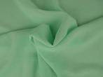 50 meter chiffon stof - Licht mint - 150cm breed, 200 cm of meer, Nieuw, Groen, Polyester