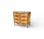 Ladekast - Polychroom hout, Brons - Veneziano midden 20e