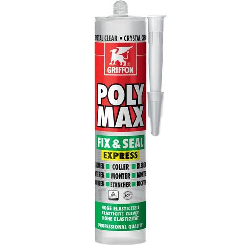 Poly Max Fix  Seal Crystal Clear, Doe-het-zelf en Verbouw, Isolatie en Afdichting, Ophalen of Verzenden