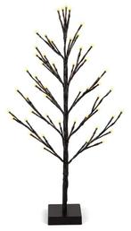 Kerstboom met LED - 60cm - 51 LED - Warm Wit - zwart, Diversen, Nieuw, Ophalen of Verzenden