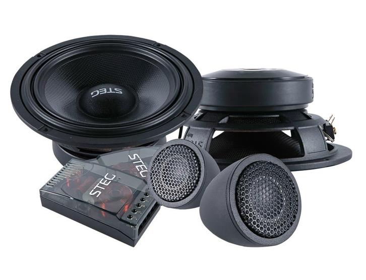 Steg High End 2-way Set Woofer 165mm + Tweeter 60mm +, Auto diversen, Autospeakers, Nieuw, Verzenden