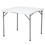 Inklapbare Buffettafel | CATERING | Kunststof/Metaal | Wit, Verzenden, Nieuw in verpakking