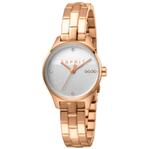 Esprit dames elegante horloge - roze goud kleur - 3ATM -, Nieuw