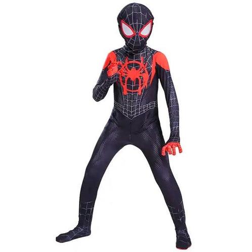 Spider-Man Miles Morales - 140 (8-9 Jaar) - Verkleedkleding, Kinderen en Baby's, Carnavalskleding en Verkleedspullen, Nieuw, Ophalen of Verzenden
