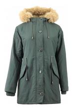 Jas in maat S Groen, Kleding | Dames, Jassen | Winter, Verzenden, Zo goed als nieuw, Groen