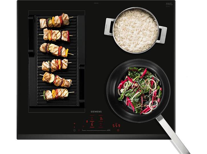 Siemens - Inductie Kookplaat - Zwart, Witgoed en Apparatuur, Kookplaten, Inductie, Nieuw, 4 kookzones, Verzenden