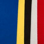Viltlapje +/- 20x30cm. 1mm dik x1 stuk grijs, Ophalen of Verzenden, Nieuw