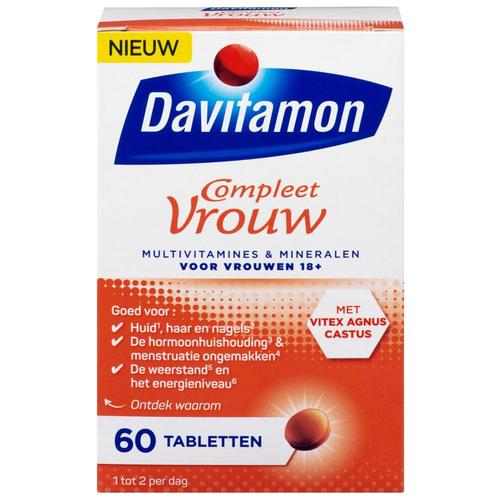 Davitamon Compleet Vrouw 60 capsules, Diversen, Verpleegmiddelen, Nieuw, Verzenden