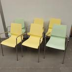 Ricciolina design max kunststof stoelen - geel en groen (all, Nieuw, Ophalen of Verzenden