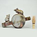 Porselein - Toushin Fujiwara() - Zeldzame Bizen-ware
