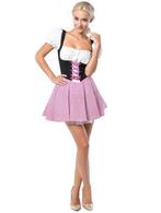 Dirndl Eva Roze/Bruin Kort, Kleding | Dames, Nieuw, Ophalen of Verzenden