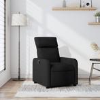 vidaXL Fauteuil verstelbaar stof zwart, Huis en Inrichting, Fauteuils, Verzenden, Nieuw