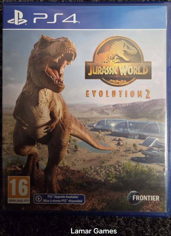 Jurassic World: Evolution 2 (PlayStation 4 tweedehands game), Spelcomputers en Games, Spelcomputers | Sony PlayStation Consoles | Accessoires