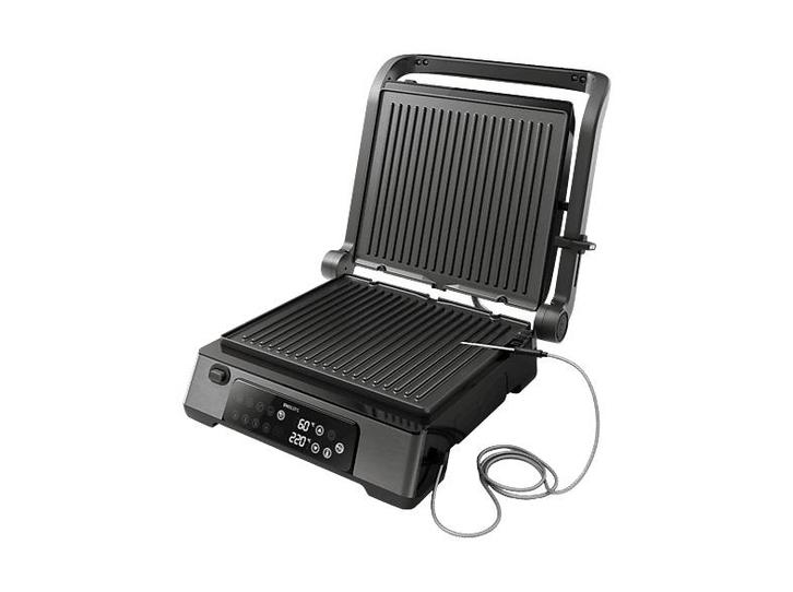 Philips -  7000-serie  Contactgrill Zwart, Witgoed en Apparatuur, Contactgrills, Nieuw, Verzenden
