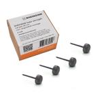 Loden siernagel rond model pen 40mm - 4 stuks, Doe-het-zelf en Verbouw, Buizen en Afvoer, Ophalen of Verzenden, Nieuw