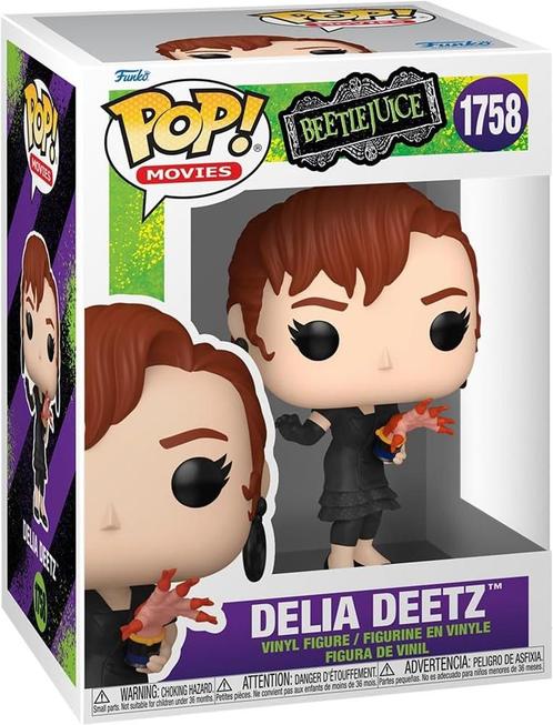 Funko Pop! - BeetleJuice Delia Deetz #1758 | Funko - Hobby, Verzamelen, Poppetjes en Figuurtjes, Nieuw, Verzenden