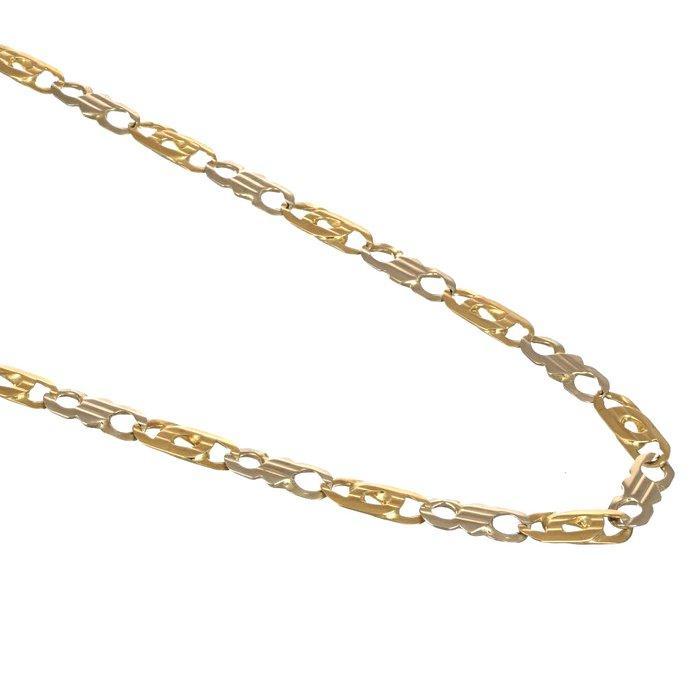 UnoAErre - Halsketting - 18 karaat Geel goud, Witgoud, Sieraden, Tassen en Uiterlijk, Kettingen