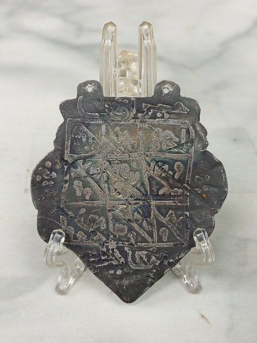Antique Ottoman Islamic Silver Engraved Protective, Antiek en Kunst, Kunst | Niet-Westerse kunst