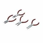 Hofftech Mini tangenset - 4 delig - 80 mm - ergonomisch o..., Ophalen of Verzenden, Nieuw