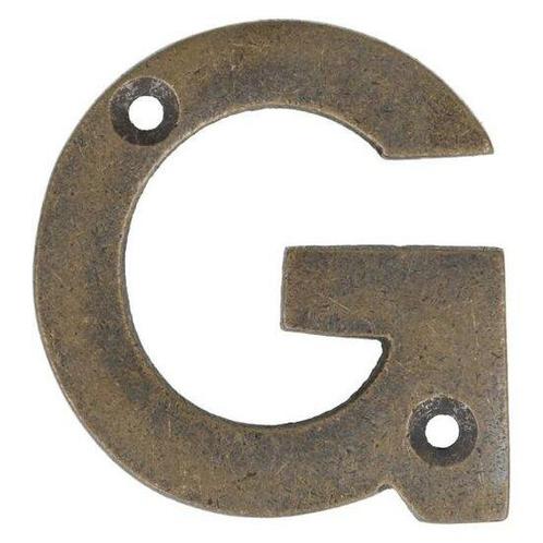 Letter klein G, brons antiek, Huis en Inrichting, Woonaccessoires | Overige, Nieuw, Ophalen of Verzenden
