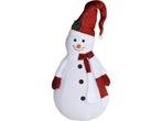Christmas Decoration Sneeuwpop decoratie figuur/beeld - 200, Verzenden, Nieuw